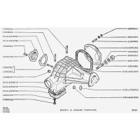 Stehbolzen Gewindestange M12 x 40mm Differential zur Kardanwelle für Vorderachse Lada Niva 2121, 21214, Taiga, Urban, 13532821