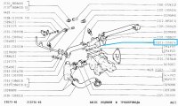 Système de refroidissement de la buse pour Lada 2101-2107, Lada Niva 1600, 21213-1303014