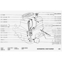 Entlüftungsschlauch, Schlauch am Motor Zylinderblock Lada 2101-2107, 2101-1014056