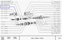 Boîtier dengrenage principal pour roulement pour Lada Niva 2121 et 2101-2107, 2107-1701033 ou 2101-1701033