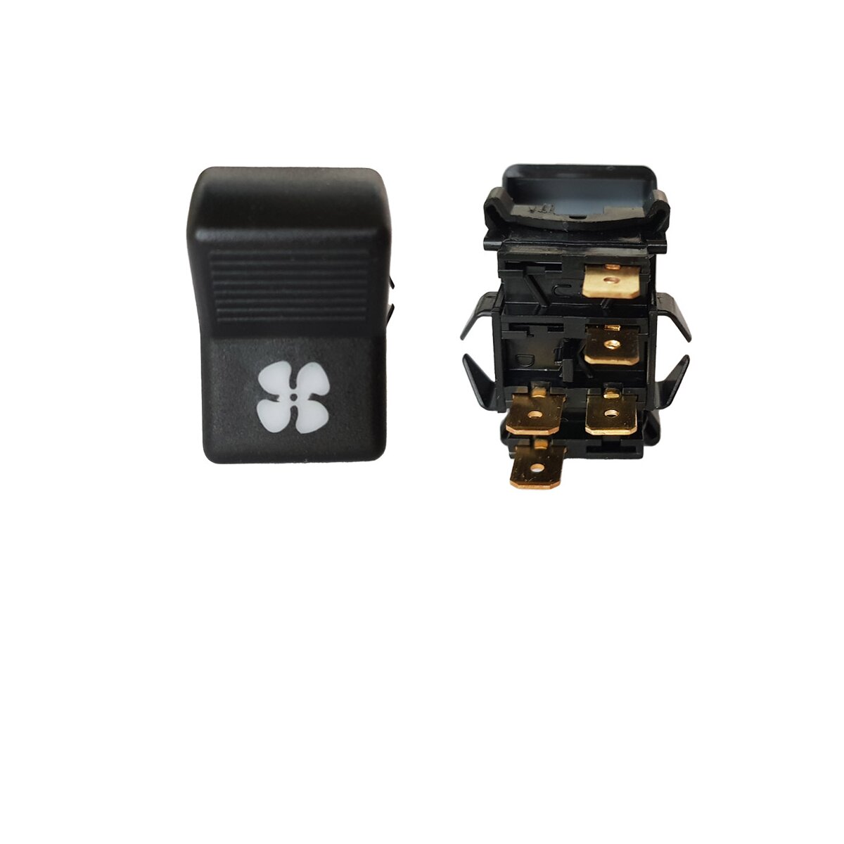 Interrupteur De Ventilateur 2 Vitesses (2 Stages) Pour Lada Niva, 2105, 2107 - Réf. 2107-3709608-10 - Neuf