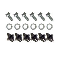 Kit de montage pour calandre Lada 2103, 2106 clips, vis,...