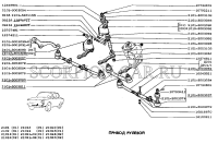 Umlenkbock mit Umlenkhebel Lada 2101-07, komplett mit...