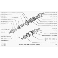 Reparatursatz /Lagersatz Getriebe/ Verteilergetriebe Lada Niva 2121, 21213, 21214